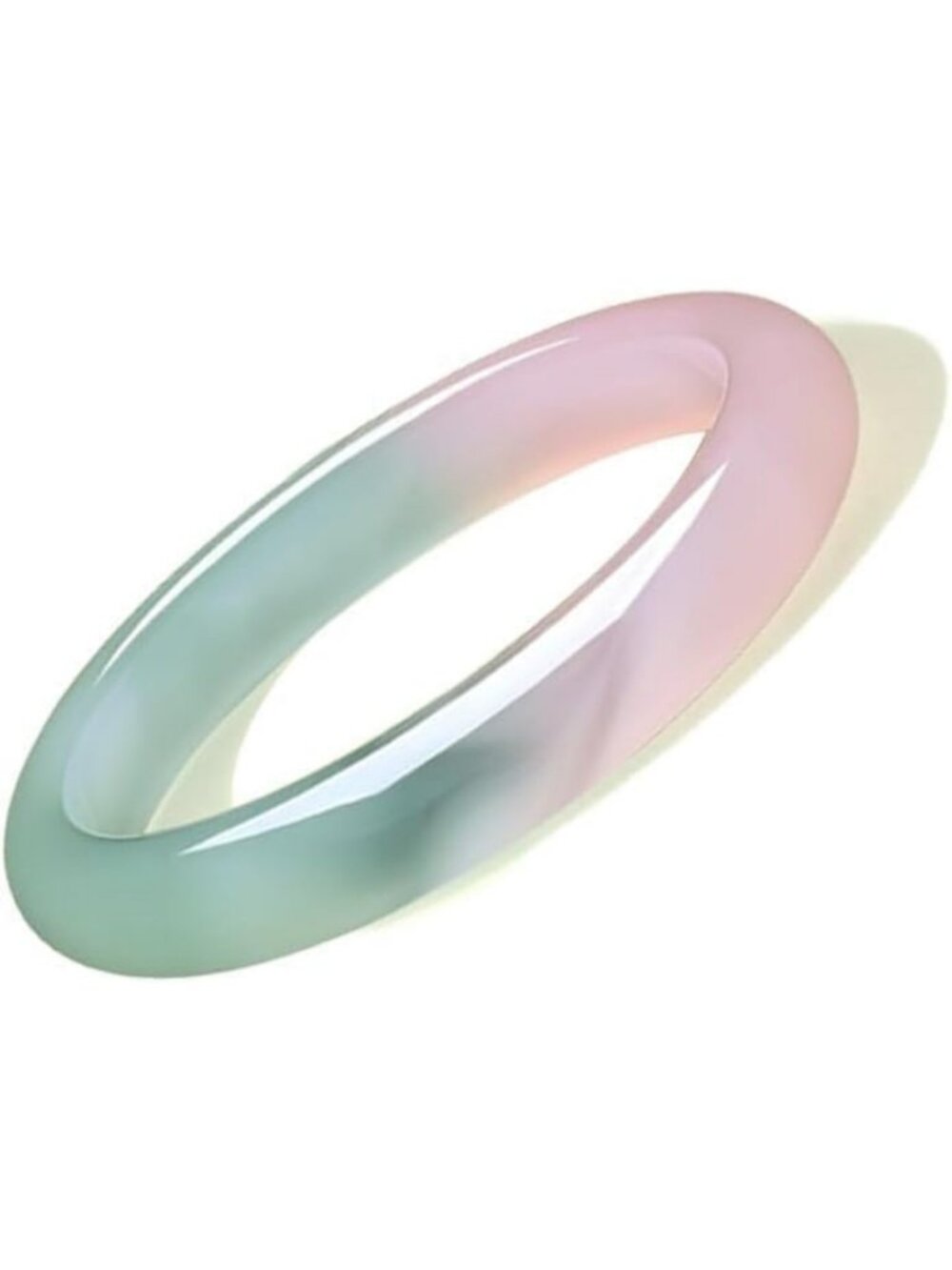 Elegant Jade Bangle Bracelet for Women, Good Luck Wealth Feng Shui Jewelry